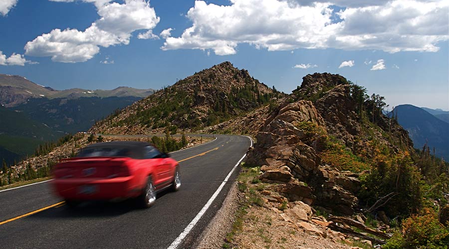 A drive through Rocky Mountain National Park